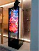 Напольный прозрачный сенсорный дисплей AlfaDispLay ADLDI-48TR OLED LTPA