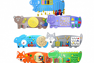 Набор бизибордов Зоосад