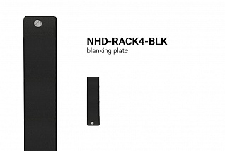 Заглушка для установочного шасси Wyrestorm NHD-RACK4-BLK
