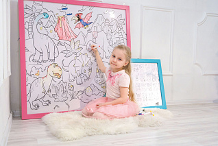 Настенный модуль Раскраска - 50х50