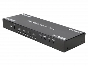 Матричный коммутатор HDMI IconBIT [HS-2507] 2x4, поддержка 4К60