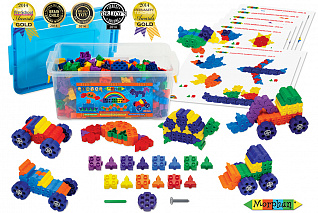 Конструктор Morphun Junior Starter Rainbow 500 Set «ПРОектирование Радуга», 500 деталей