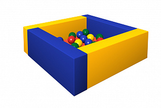 Сухой бассейн с шариками Лужайка