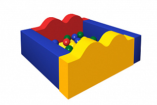 Сухой бассейн с шариками Ручеёк