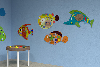 Набор бизибордов Подводный мир