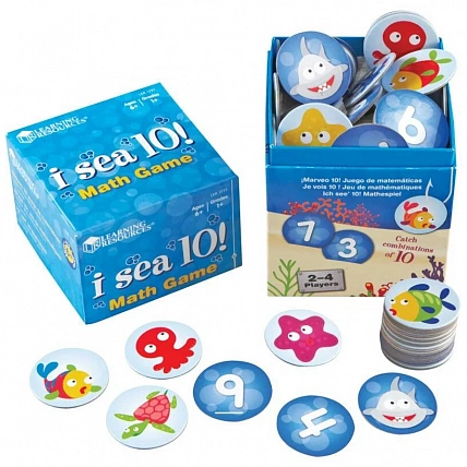 МОРСКОЙ СЧЕТ. ИГРА МАТЕМАТИЧЕСКАЯ НАСТОЛЬНАЯ