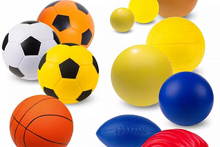 Набор мягких мячей «Макси» в сумке (13 мячей)