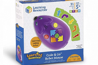 Learning Resources робомышь фиолетовая