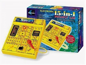 Набор учебный "Электрическая лаборатория" 15 в 1 Maxitronix MX-720
