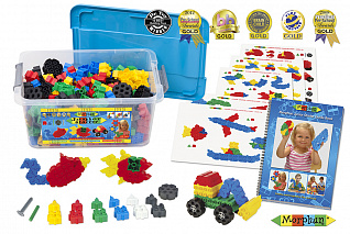 Конструктор Morphun Junior Starter 600 set «ПРОектирование» 600 деталей, начальный уровень