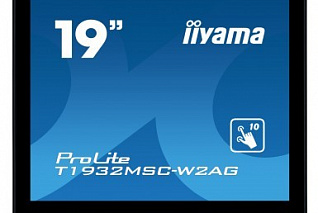 Настольный 19” сенсорный монитор Iiyama T1932MSC-W2AG