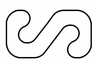 Поле для следования по линии большое 2430х3240 мм