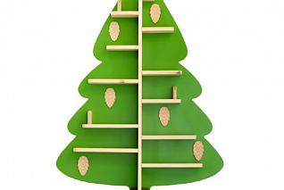 Настенная полка Логикус "Елка"