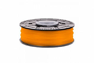 Пластик для картриджа PLA XYZPrinting - Прозрачно-мандариновый (600 гр)