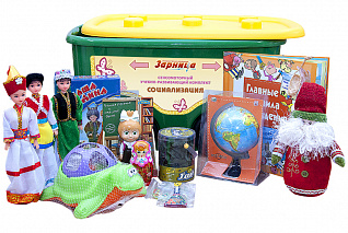 Сенсомоторный учебно-развивающий комплект "Социализация" в транспортировочном кейсе Zarnitza