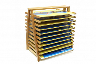 Дидактическая игра: Изучаем географию с картами-пазлами "Монтессори"