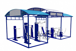 Навес для тренажеров