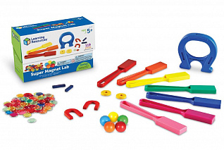 Развивающий игровой набор "Моя первая лаборатория. Магнитный супер сет" Learning Resources LER2064 (119 элементов)