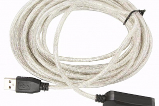 Удлинитель активный USB 2.0 Am->Af - 5 метров
