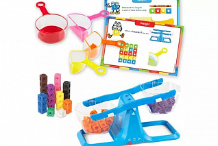 Развивающий игровой набор "Давай учиться измерять" Learning Resources 93401 (комплект для группы)