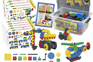 Конструктор Morphun STEM (Шестеренки) Junior Standard 300 деталей