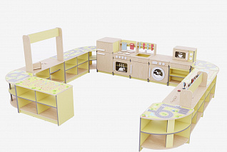 Игровая зона «Островок мастеров» из коллекции мебели «НЕГА»