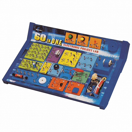 Набор учебный "Лаборатория электронных проектов" 60 в 1 Maxitronix MX-805