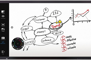 Интерактивная панель LG 75TC3D