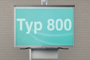 Настенная (подъемная) система, с регулируемой по высоте несущей системой для интерактивной доски PolyGlide