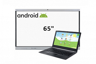 Интерактивная панель «Волшебный экран» 75" (ноутбук, комплект игр)