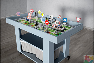 Игровой ландшафтный стол Инклюзив «Город»