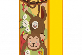 Уличный бизишкаф «Древесная обезьяна» «Умничка»