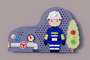 Тематический уголок "Газовщик" «Умничка»