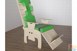 Стул для ребенка с ОВЗ с регулируемой подножкой Инклюзив «Адаптация» №1