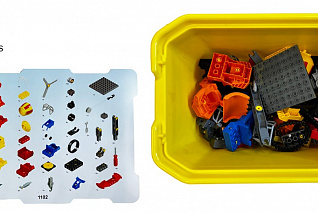 Конструктор Tinkamo Лёва. Строительная техника 45002