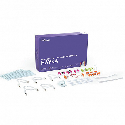 Базовый комплект модульной электроники LittleBits «Набор для программирования» (LB-CK) 680-0010