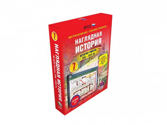 Наглядная история. История России XVII - XVIII веков. 7 класс