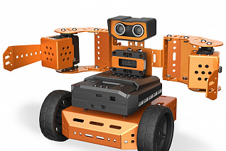 Расширенный образовательный конструктор для изучения робототехники и программирования "Эдик". Базовый уровень ПРО Техник