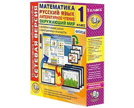 Сетевая версия. 1 класс. Математика, Русский язык, Окружающий мир, Литературное чтение