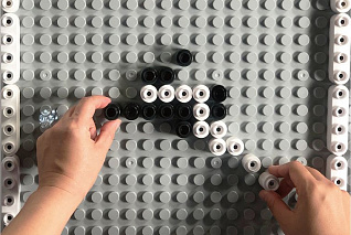 Панель стены для конструирования Botzees Base Plate