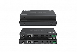 Комплект удлинителей HDMI сигнала по витой паре Infobit E150CG