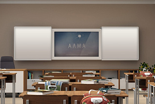 Интерактивная рельсовая система с магнитно-маркерной поверхностью АЛМА «Фибоначчи»