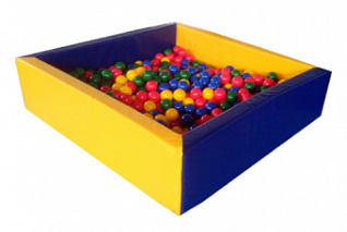 Сухой бассейн квадратный Мини: 120*120*30 см