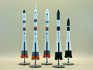 Коллекция моделей ракет носителей на базе Р7 (М1:100)