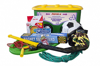 Сенсомоторный учебно-развивающий комплект "Физическая культура" в транспортировочном кейсе Zarnitza