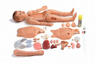 Тренажер-манекен ребёнка для отработки навыков сестринского ухода Zarnitza