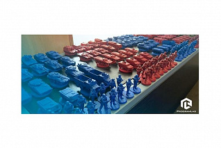 Интерактивный макет местности тактического поля (На базе 3х75”) ProgramLab