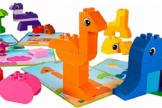 Конструктор Tinkamo Лёва. Лото с животными 45009