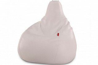 Кресло-мешок из экокожи бежевое «АЛМА»