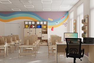 Кабинет изобразительного искусства 43 м2